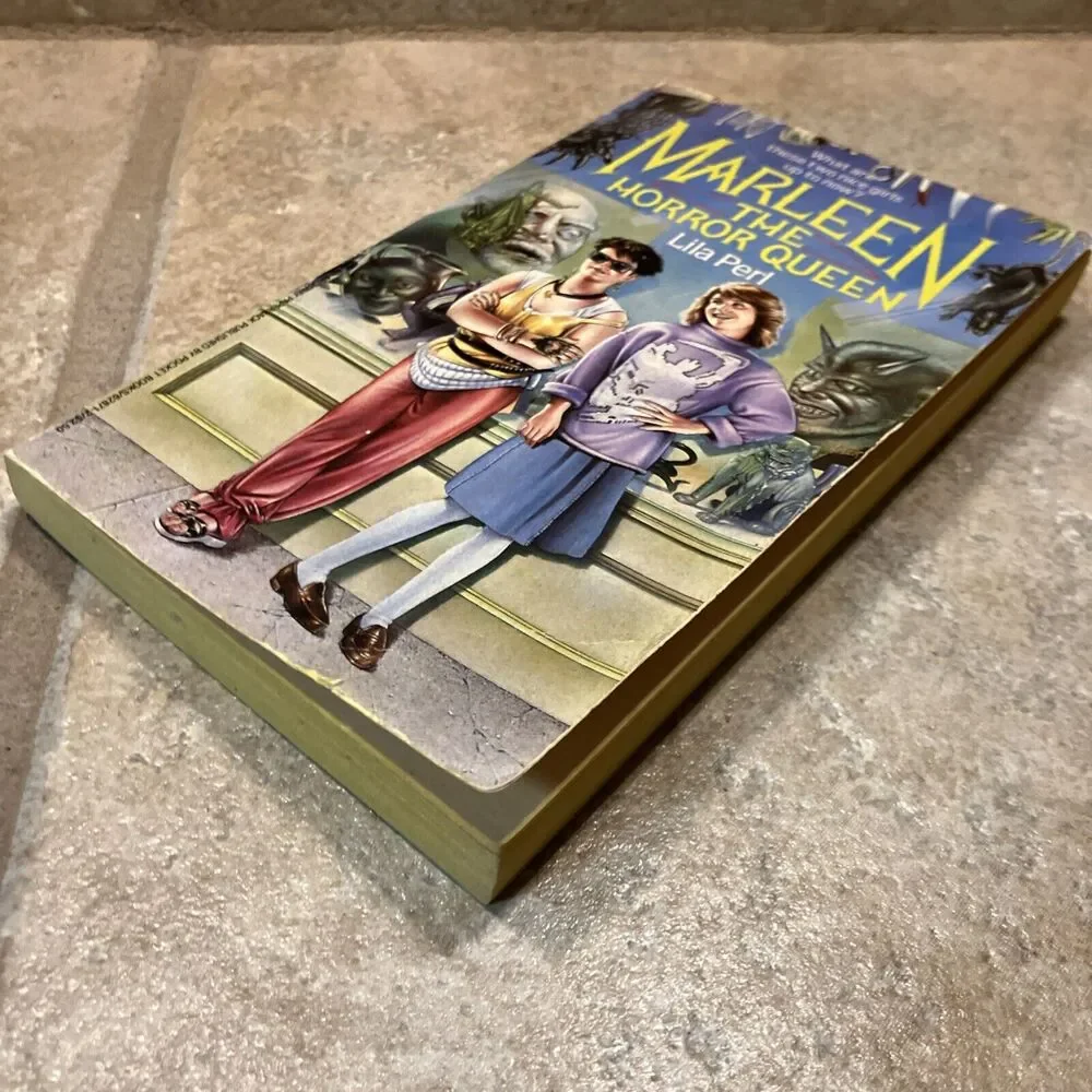 MARLEEN THE HORROR QUEEN Paperback Book LILA PERL 1987‎ Young Adult